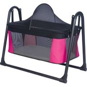 Polly Baby Lüks Portatif Pembe Hamak Beşik