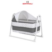 POLLY BABY Polly Lüks Portatif Sallanır Sepet Beşik Hamak Beşik-gri
