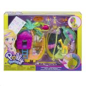 Polly Pocket GKJ63-GKJ64 Ananaslı Çanta Olabilen Micro Oyun Setleri
