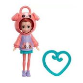 Polly Pocket HKV98-HKW01 Kapüşonlu Bebekler