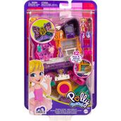 Polly Pocket Işıltılı Sahne Fiyonklu Kompakt Oyun Seti - Renki