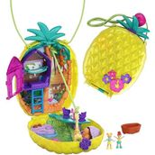 Polly Pocket Seti + Polly Pocket Tropikal Eğlence Giyilebilir Kompakt Ananas ... + 2 Oyuncak