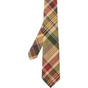 Polo Ralph Lauren Madras Çok Renkli Desenli Kravat - Standart