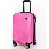 Polo Sky Elmas Pembe Kabin Boy Valiz Bavul