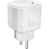 Polosmart MP16 Akıllı Priz Wifi Destekli 16A Akım Korumalı App Uyumlu Uzaktan Kontrollü Beyaz - 1 Adet