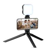 Polosmart Pbs142 Pilli Led Işıklı Tripod Siyah