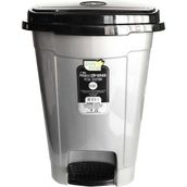 Polytime Pedallı Basmalı İç Kovalı Ofis, Banyo, Mutfak Plastik Çöp Kutusu Kovası - 52 Litre - Gri - 57x40x40 Cm. - 52 lt