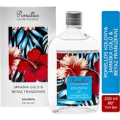 Pomellos Jamaika Gülü & Beyaz Frangipani 80° Kolonya 250 ml Ferahlatıcı Koku
