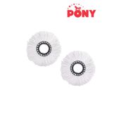 Pony 2 Adet Otomatik Temizlik Setlerine Uyumlu Mop Paspas