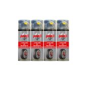 POOLL Lastik Tamir Kiti Lastik Tamir Spreyi 400 ML Otomobil Suv Motosiklet Lastik Tamir Kiti 4 Adet