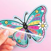PopŞeker Style 4 Ever Elmas Sanatı Saç Tokası Tasarım Seti - Kendin Yap (Dıy) Kız Çocuk Takı ve Hobi Seti