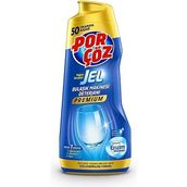 Porçöz Premium Bulaşık Makinesi Deterjanı Jel 900 ml Kokusuz 50 Yıkama Sayısı ile Etkili Temizlik