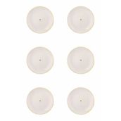 Porland 04ALM005810 Date 17 cm 6'lı Düz Tabak
