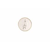 Porland 04ALM008013 11 cm Botanical Desen 6 Çay Tabağı