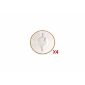 Porland 04ALM008017 11 cm Botanical Desen 11 Çay Tabağı