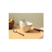 Porland 04AP022360 Lotus Beyaz 16 CM 2'li Kase