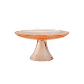 Porland 04FIA002591 Lina 17 cm Turuncu Ayaklı Tabak
