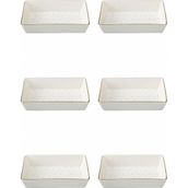 Porland 04LFH000583 Forest 12x20 CM 6'lı Kahvaltı Meze Tabağı
