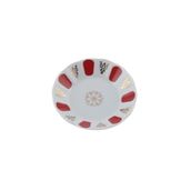 Porland 04POR031010 Kırmızı Yaldız Ergonomik Çay Tabağı