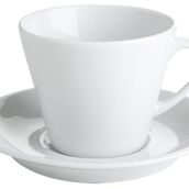 Porland 285 cc Beyaz Tabaklı Çay Fincanı
