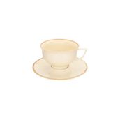 Porland Abbey Classic Seasons Sarı Tabaklı 210 cc Çay Fincanı