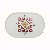 Porland Arabesque Desen 28 cm Kayık Tabak