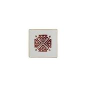 Porland Arabesque Desen 6 10 cm Bardak Altlığı