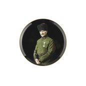 Porland Atatürk 28 cm Desen 2 Dekoratif Tabak