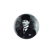 Porland Atatürk 28 cm Desen 3 Dekoratif Tabak