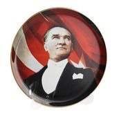 Porland Atatürk 28 cm Desen 6 Dekoratif Tabak