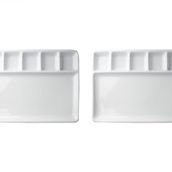 Porland Beyaz 33 cm Kahvaltı Tabağı