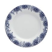 Porland Blue Manoir Desen1 25 cm 6 Adet Düz Tabak