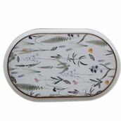 Porland Botanical 32 cm Oval Kayık Tabak