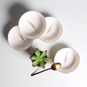 Porland Botanical 4'lü 12 cm Kase Takımı