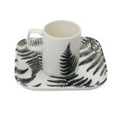 Porland Botanical 85 cc 6 Adet Tabaklı Kahve Fincanı