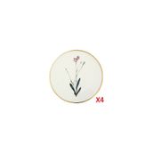 Porland Botanical Desen 4'lü 10 cm Bardak Altlığı