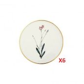 Porland Botanical Desen 6'lı 10 cm Bardak Altlığı