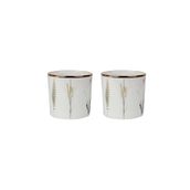 Porland Botanical Desen10 230 cc 2'li Mug Bardak