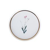 Porland Botanical Serisi Desen 4 21 cm Tekli Düz Tabak