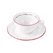 Porland Caribou 180 cc Tabaklı Çay Fincanı