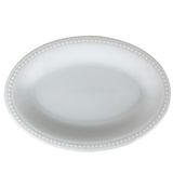 Porland Collet Beyaz 16 cm Desen 2 Kayık Tabak