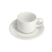 Porland Curve Alumilite 177 cc 6 Adet Tabaklı Çay Fincanı