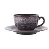 Porland Ethos Rock 215 cc Tabaklı Çay Fincanı