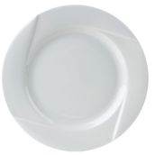 Porland Fourline 25 cm 6 Adet Beyaz Düz Tabak
