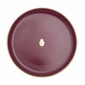 Porland Glamorous 20 cm Fuşya Düz Tabak