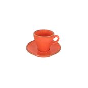 Porland Heritage Standard Seasons Turuncu Tabaklı 70 cc Kahve Fincanı