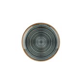 Porland Hypnosis Gri 17 cm Düz Tabak