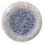 Porland İris Blue 24 cm Düz Tabak