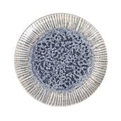 Porland Iris Blue 28 cm 6 Adet Düz Tabak