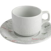 Porland Italy 177 cc Tabaklı Çay Fincanı